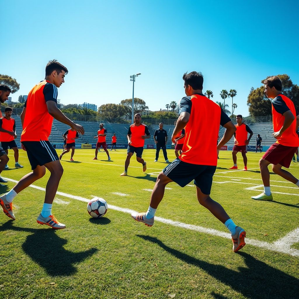 开云体育-布宜诺斯艾利斯独立球员训练强度加大，力求最佳竞技状态