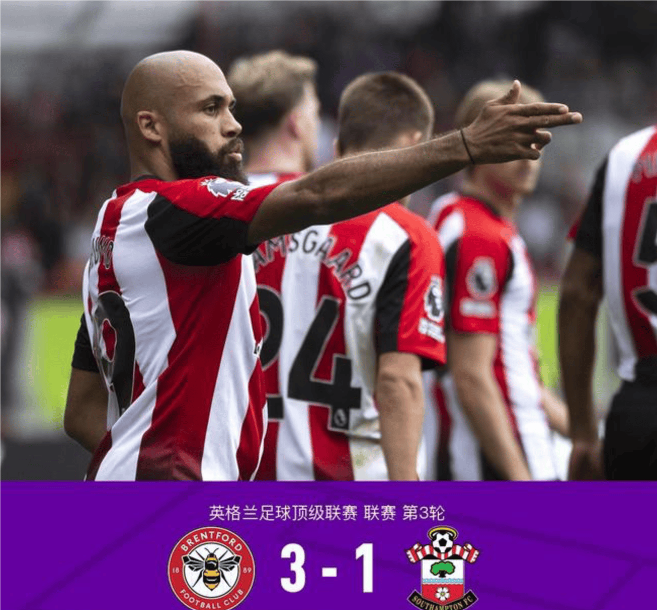 关于南安普顿主场大胜西汉姆联，迎来复苏的信息