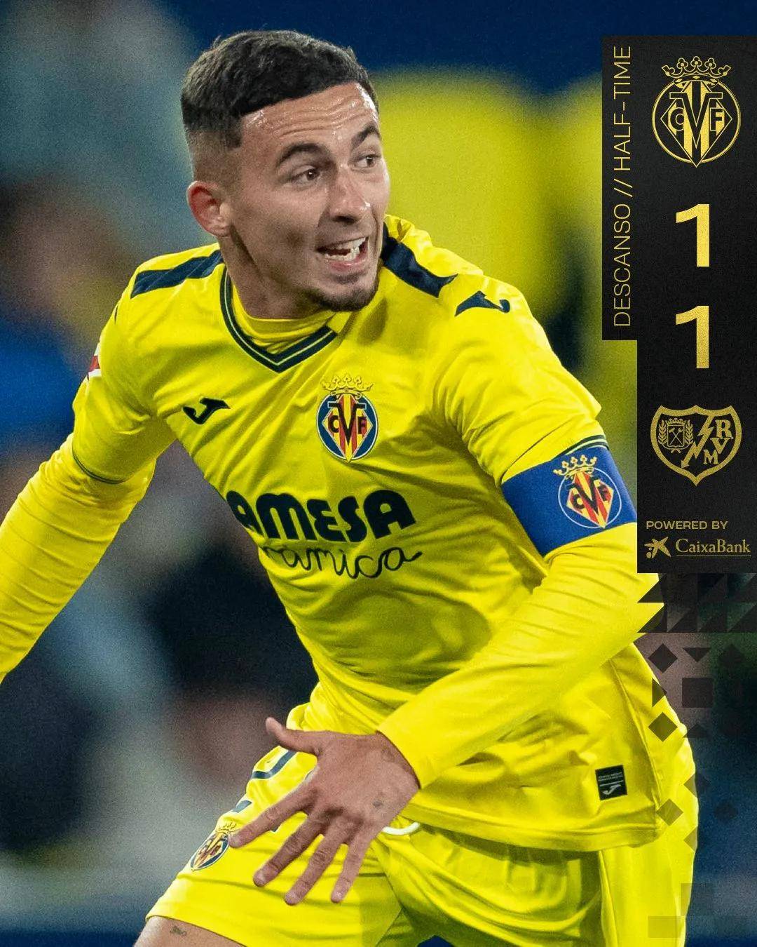 关于比利亚雷亚尔大胜，提升士气追赶前列的信息