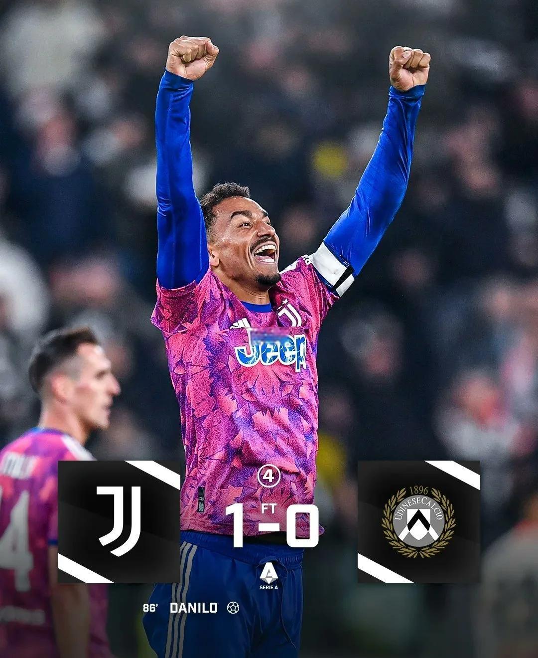 尤文图斯客场逆转，豪取三分